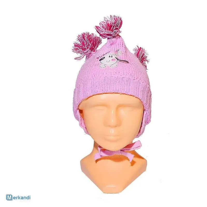 SOMBRERO DE INVIERNO PARA NIÑOS PRODUCTO DE PULIDO CÁLIDO