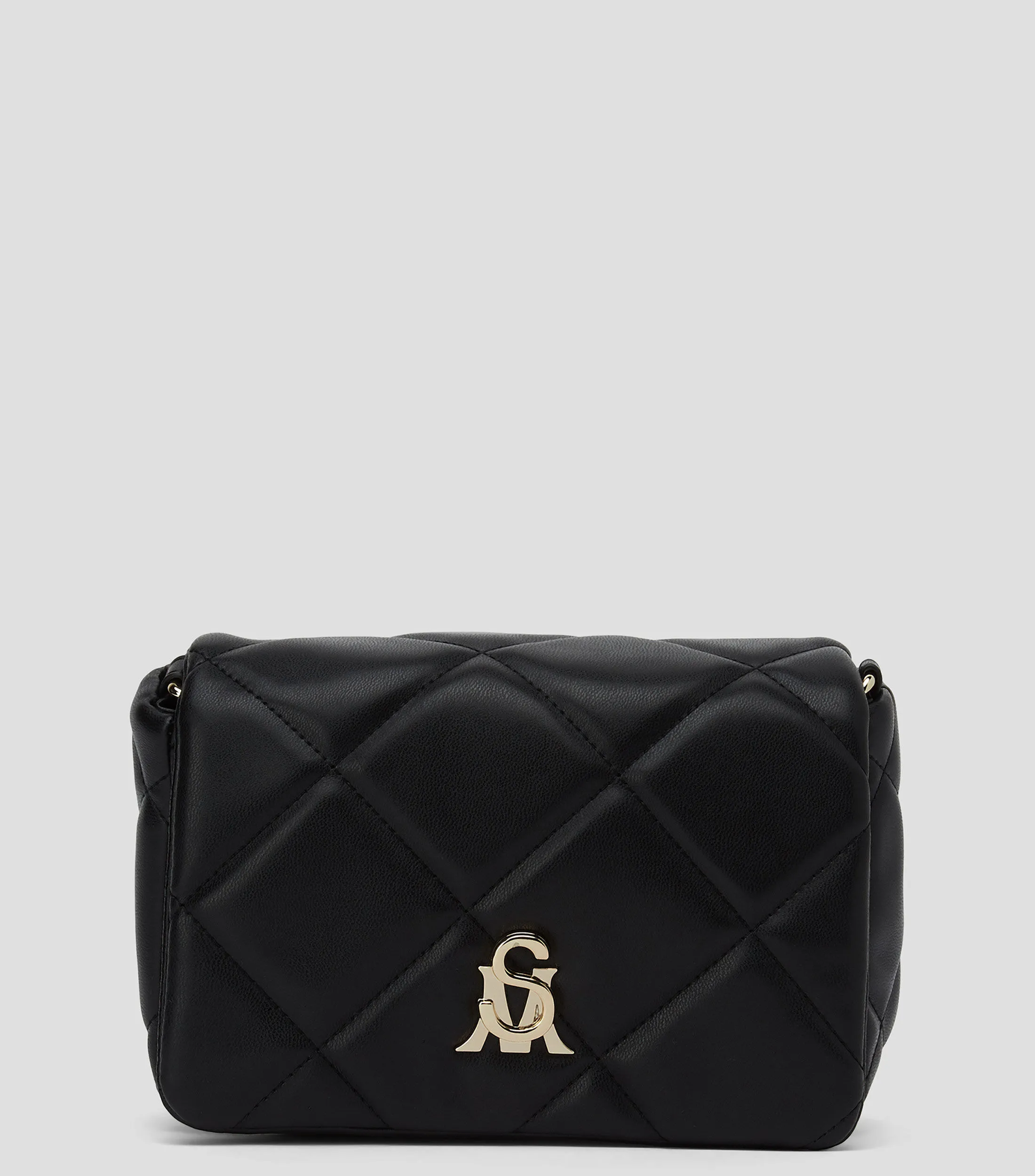 Steve Madden Bolso shoulder negro Bramsey capitonado Mujer