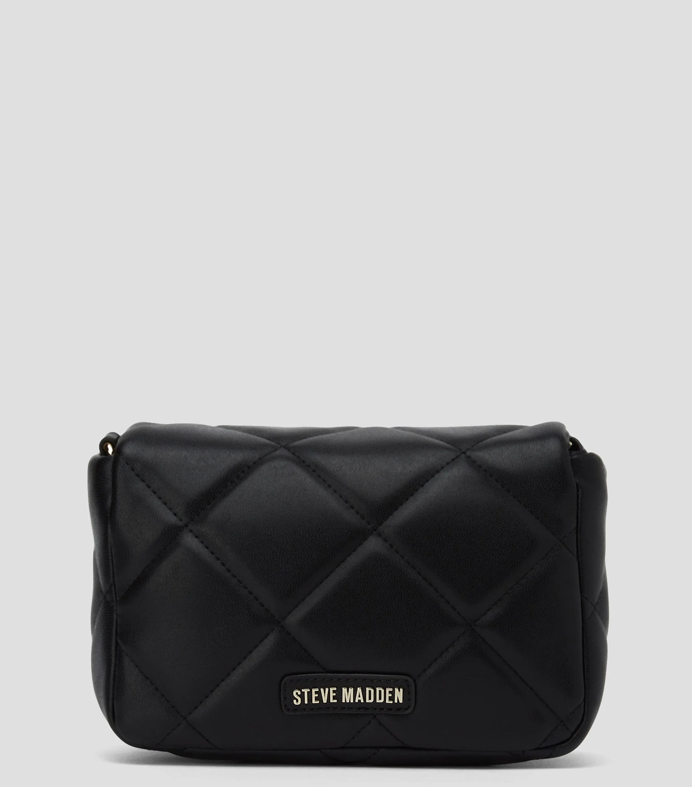 Steve Madden Bolso shoulder negro Bramsey capitonado Mujer