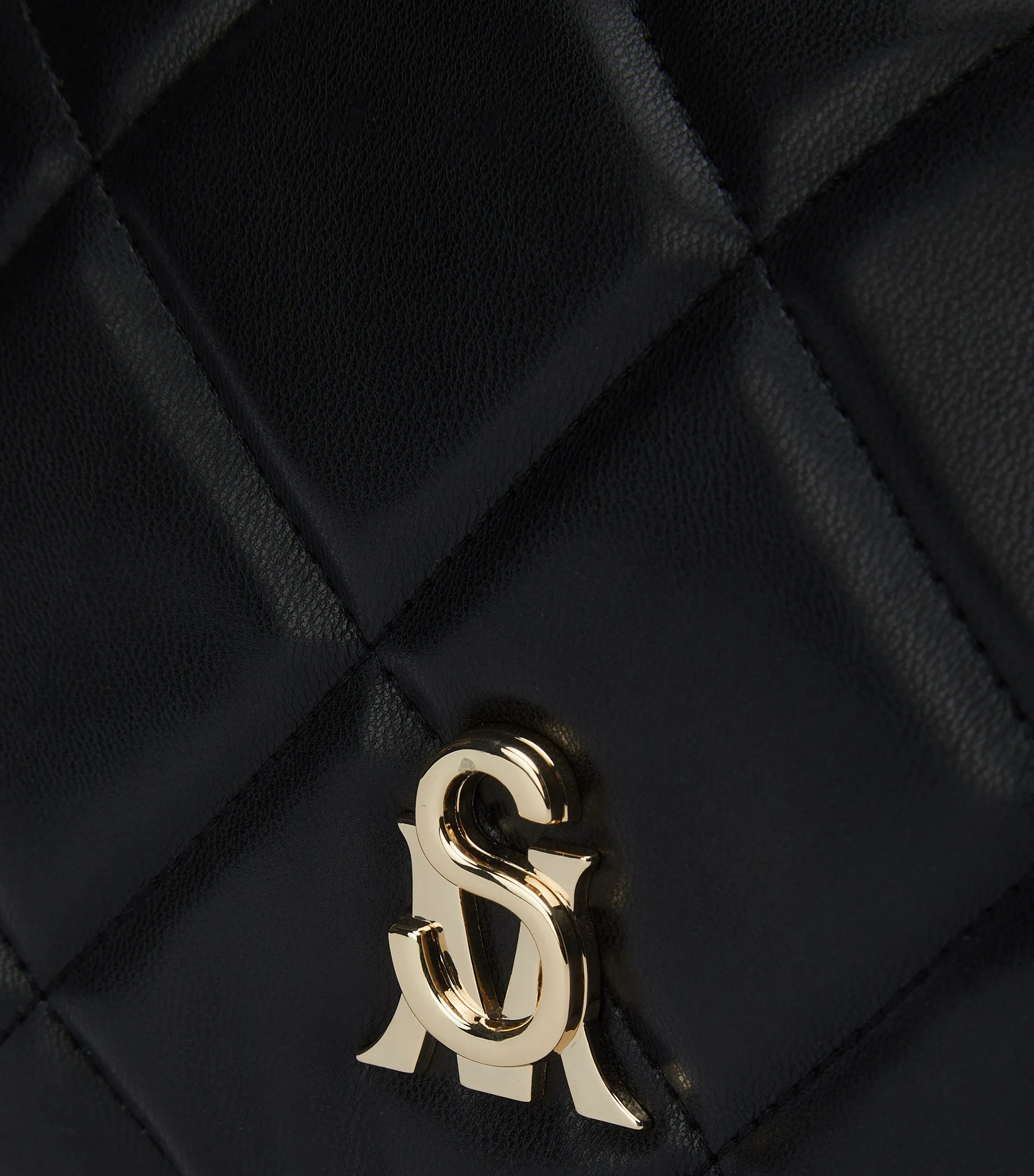Steve Madden Bolso shoulder negro Bramsey capitonado Mujer