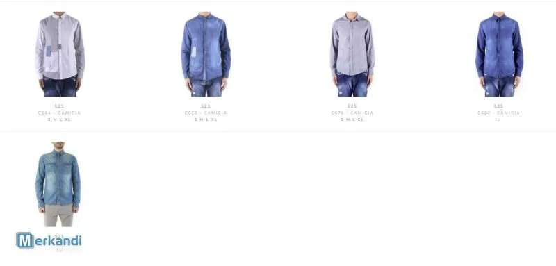 STOCK CAMISAS DE HOMBRE 525