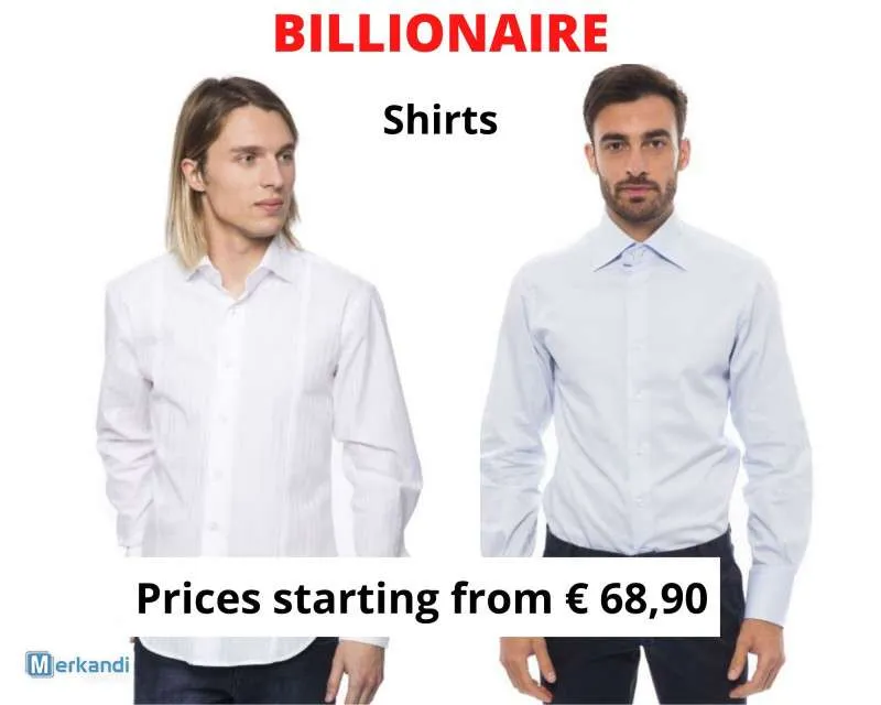 STOCK CAMISAS HOMBRE BILLONAIRE