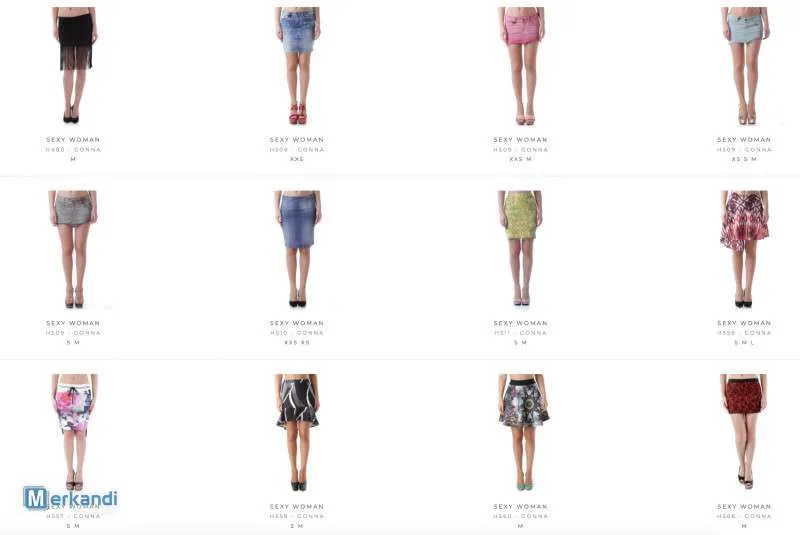 STOCK FALDAS SEXY WOMAN PRIMAVERA/VERANO