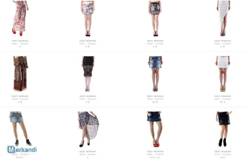 STOCK FALDAS SEXY WOMAN PRIMAVERA/VERANO
