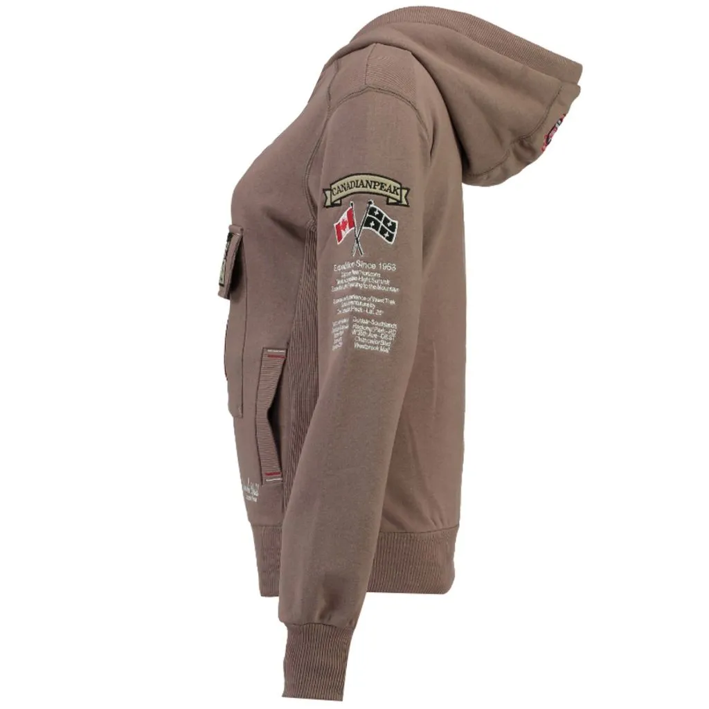 SUDADERA DE NIÑO GALAPAGOS MARRÓN
