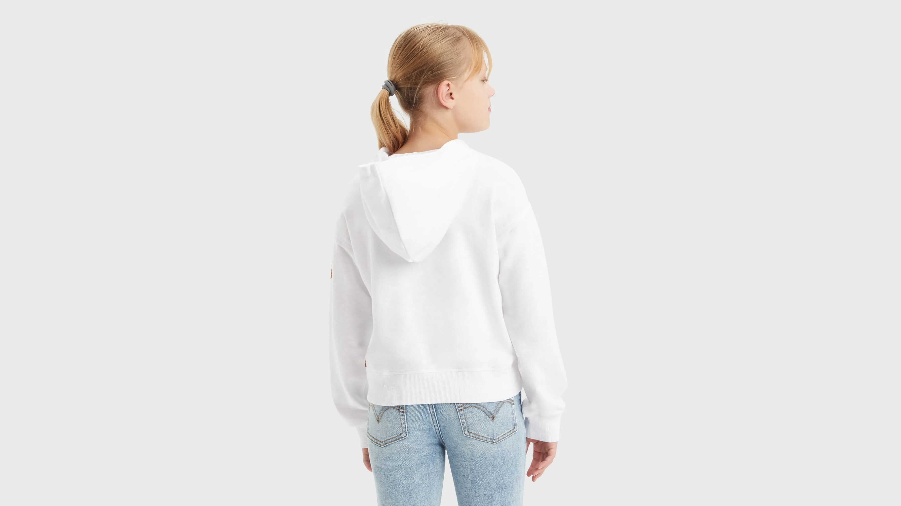 Sudadera Para Adolescentes Con Capucha Hibiscus
