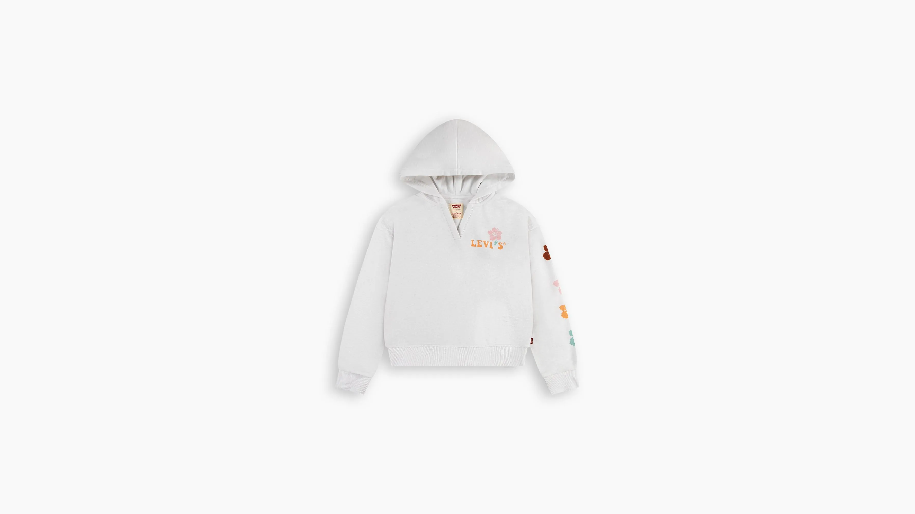 Sudadera Para Adolescentes Con Capucha Hibiscus
