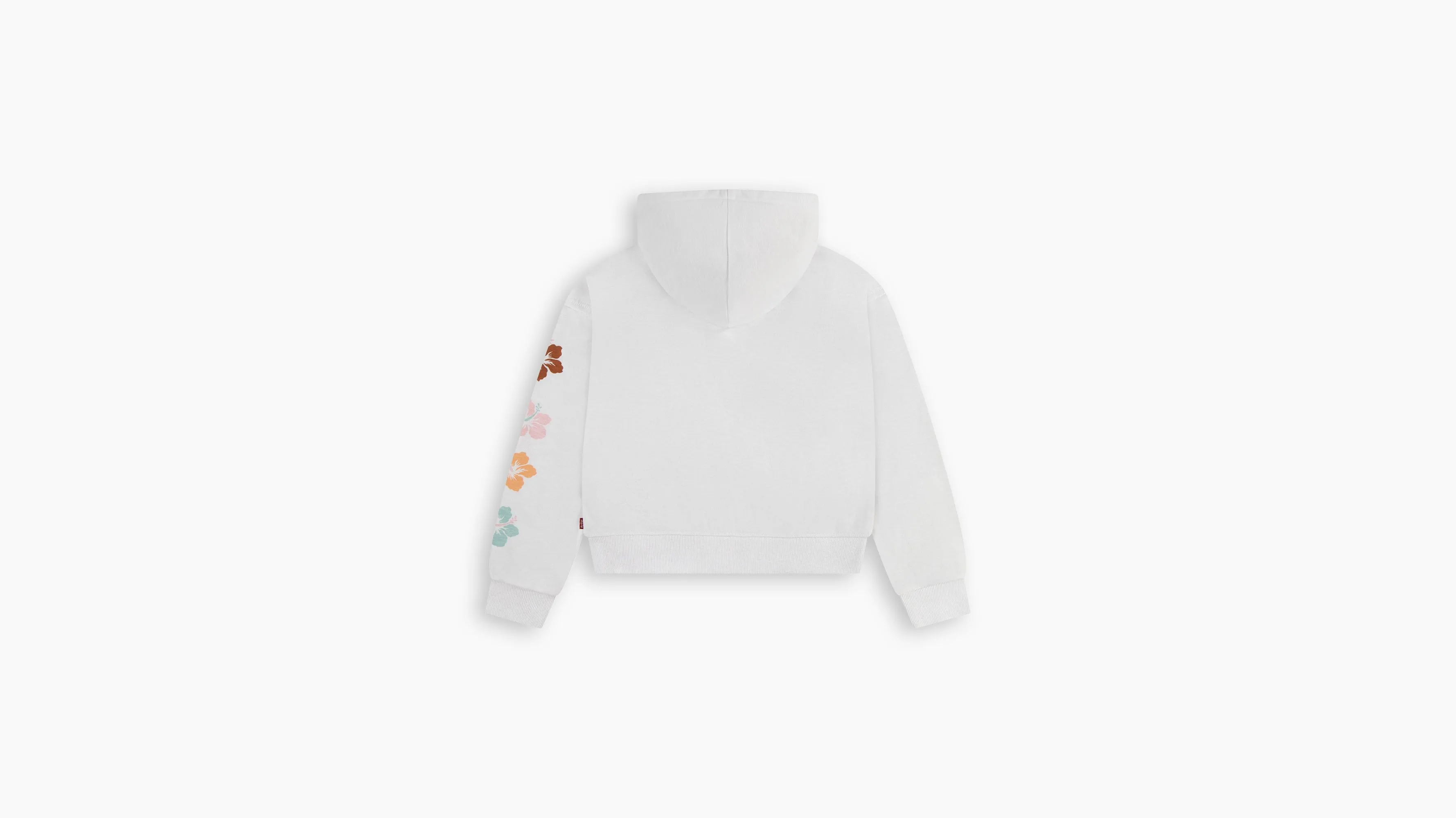 Sudadera Para Adolescentes Con Capucha Hibiscus