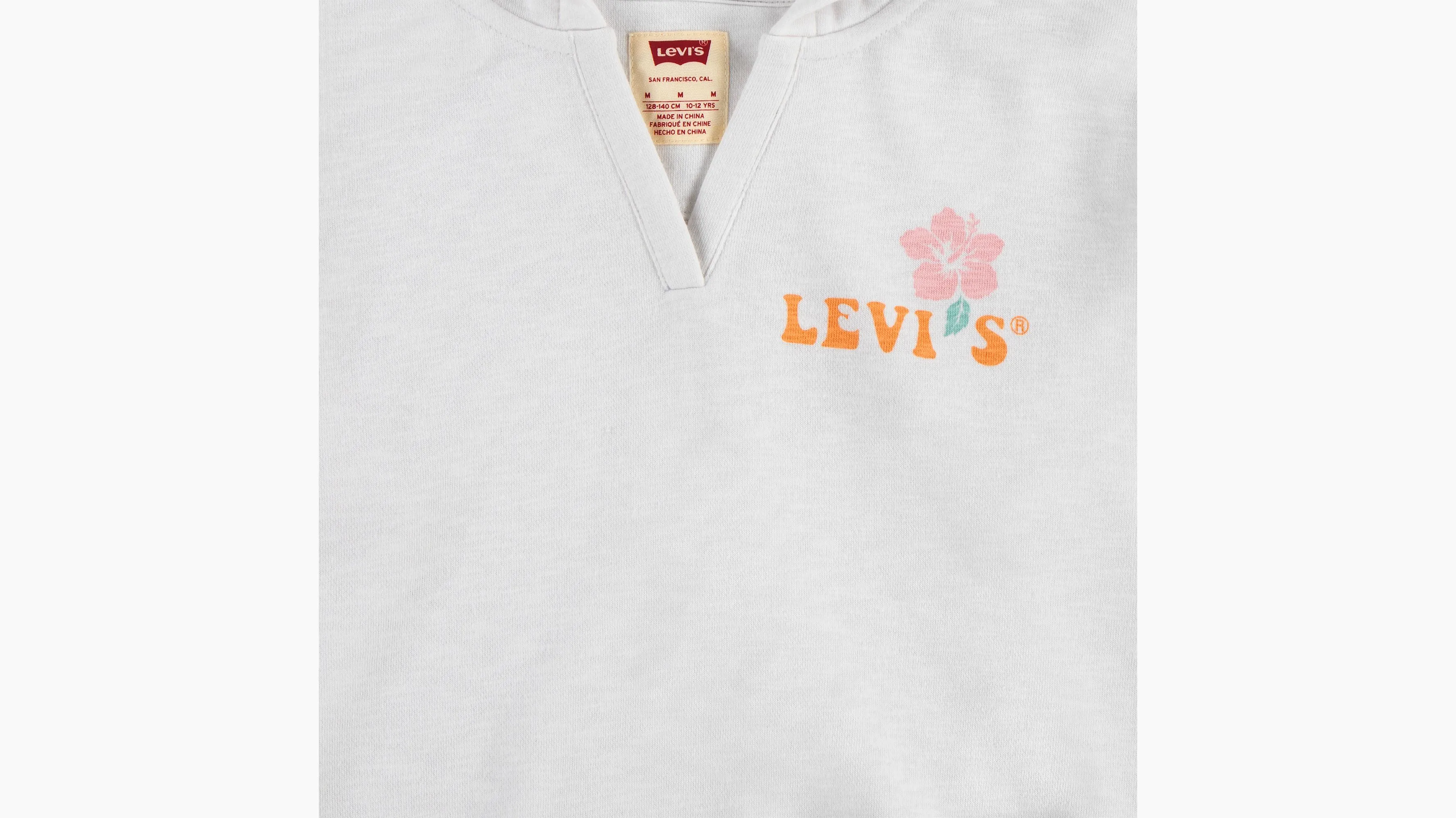 Sudadera Para Adolescentes Con Capucha Hibiscus