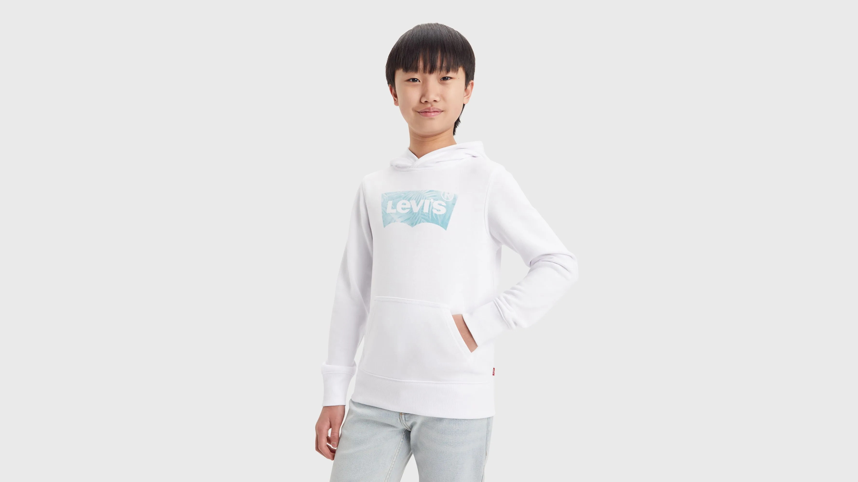 Sudadera Para Adolescentes Con Capucha Palm Batwing