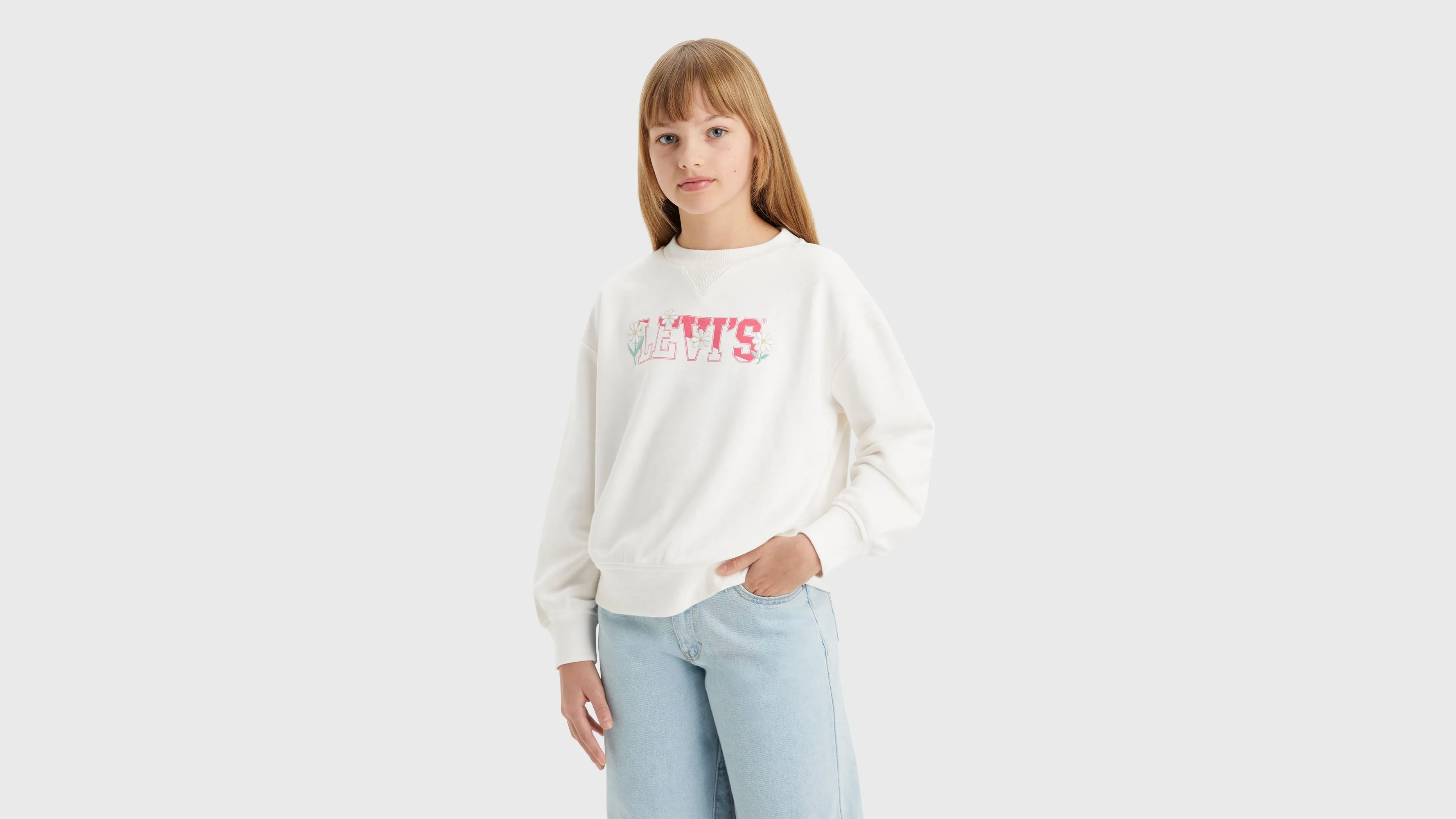 Sudadera Para Adolescentes Crewneck