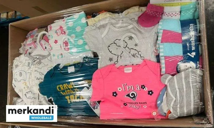 SURTIDO DE ROPA DE BEBé OVERSTOCK (024 MESES, 200 PIEZAS)  TALLAS Y ESTILOS MIXTOS