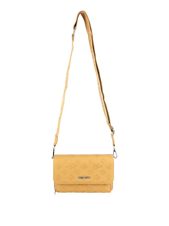 Sweet Years Bolso bandolera de mujer con compartimento para cartera.