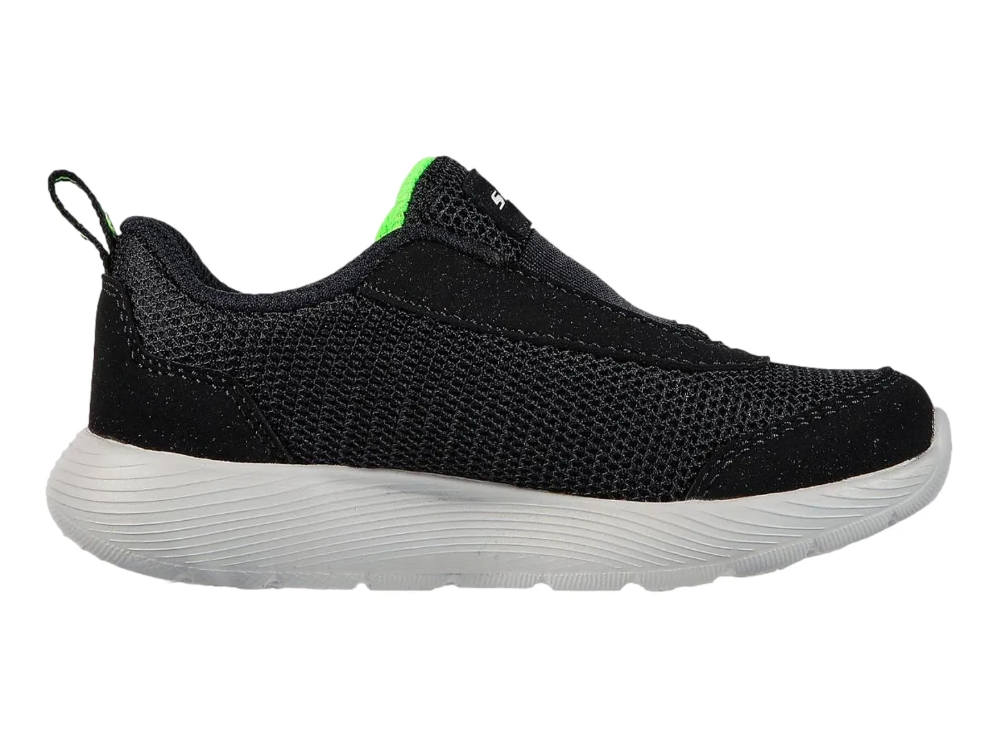 Tenis Skechers 407236 Negro Para Niño