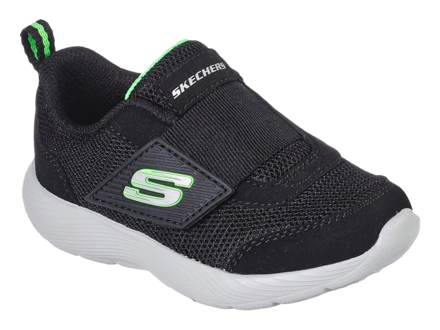 Tenis Skechers 407236 Negro Para Niño