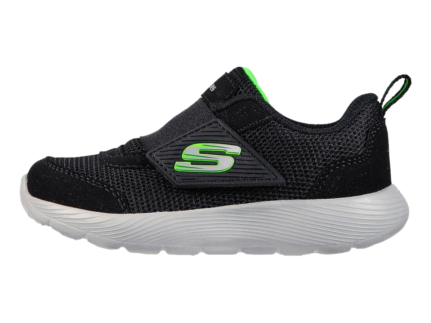 Tenis Skechers 407236 Negro Para Niño