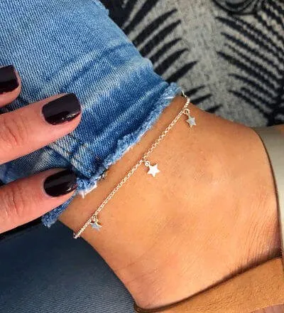 Tobillera Estrellas