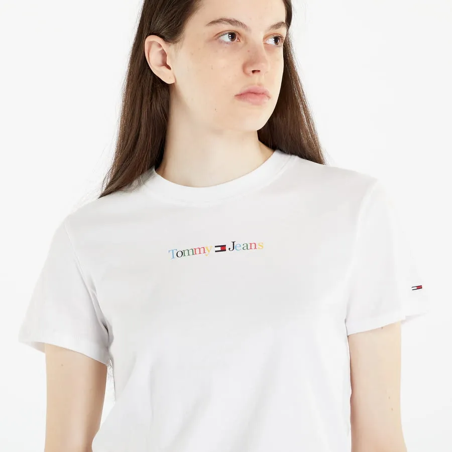 TOMMY HILFIGER TOMMY JEANS REGULAR COLOR SERIF TSHIRT