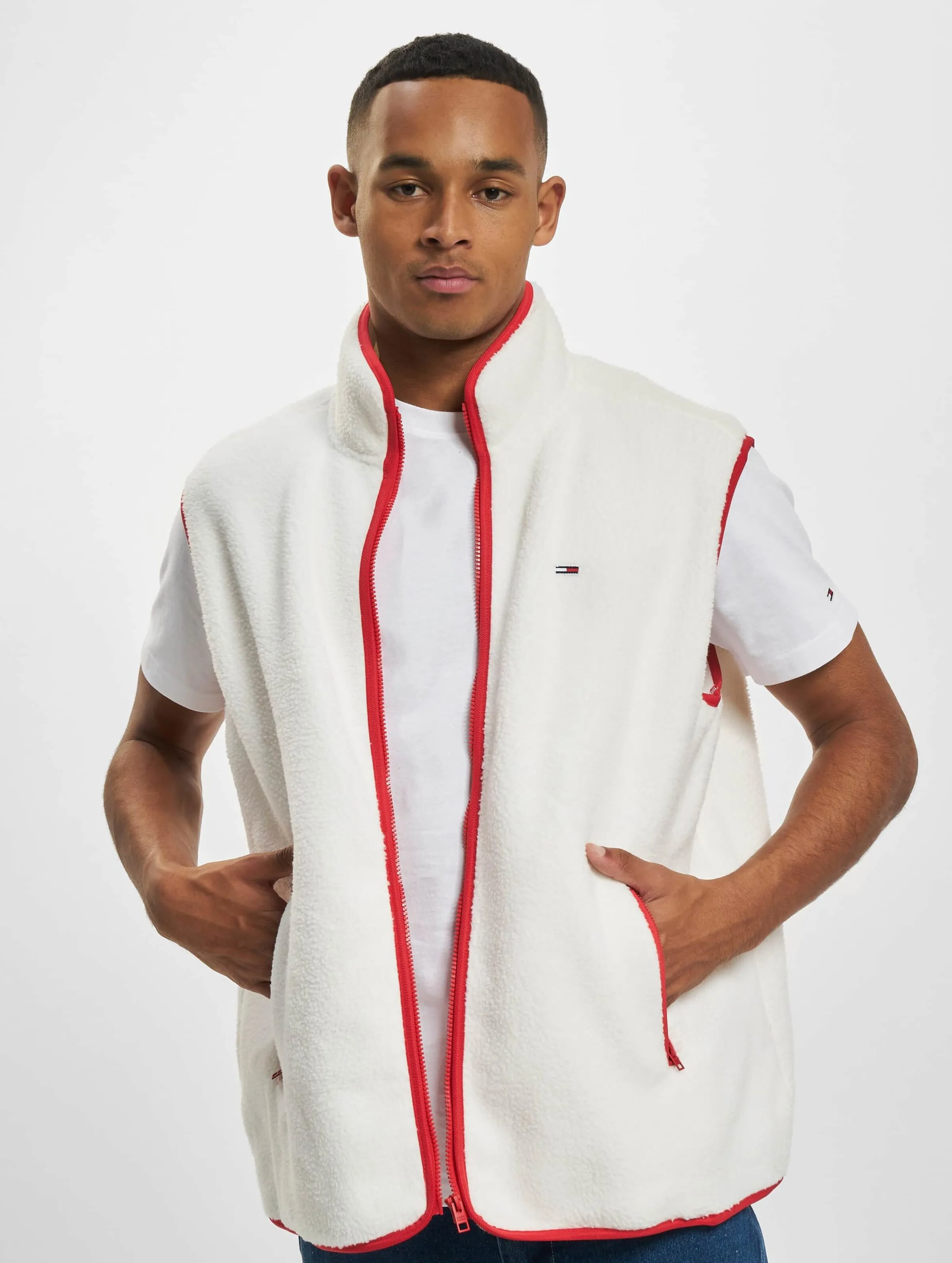 Tommy Jeans Collegiate Sherpa Vest