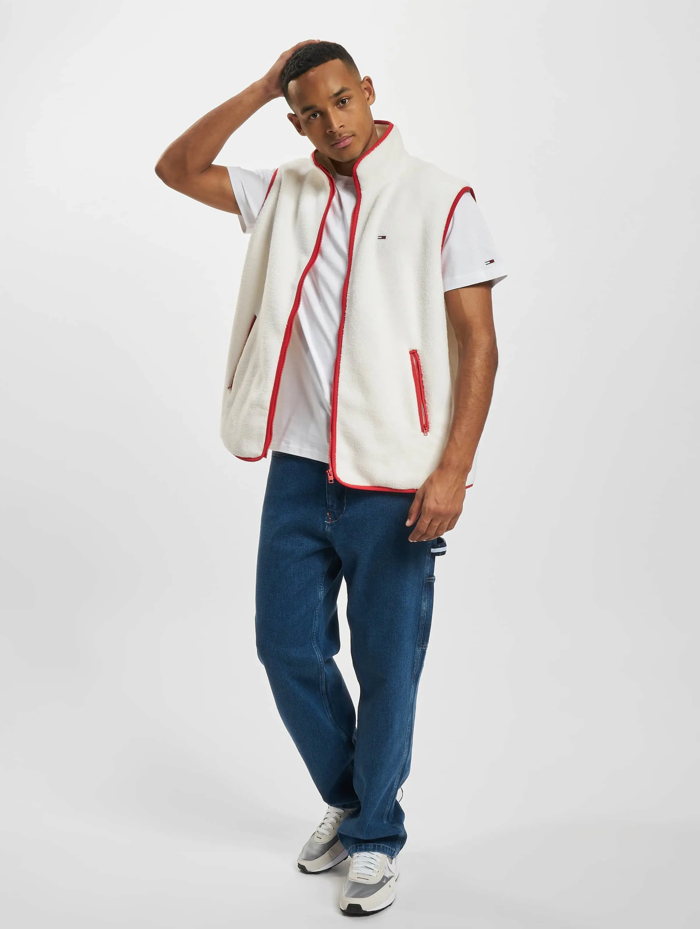 Tommy Jeans Collegiate Sherpa Vest