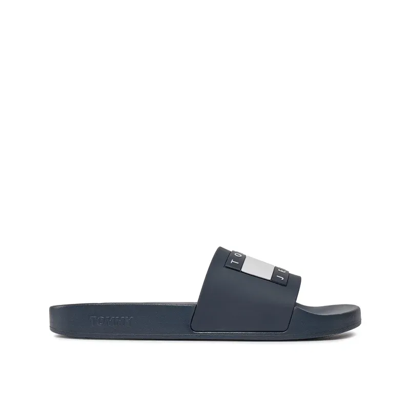 TOMMY JEANS POOL SLIDE ESS DARK NIGHT NAVY