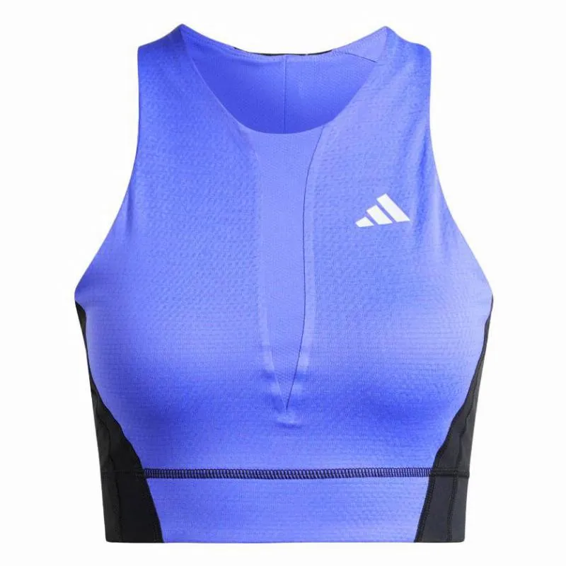 Top Adidas Pro Azul Cobalto Negro Mujer | Adidas