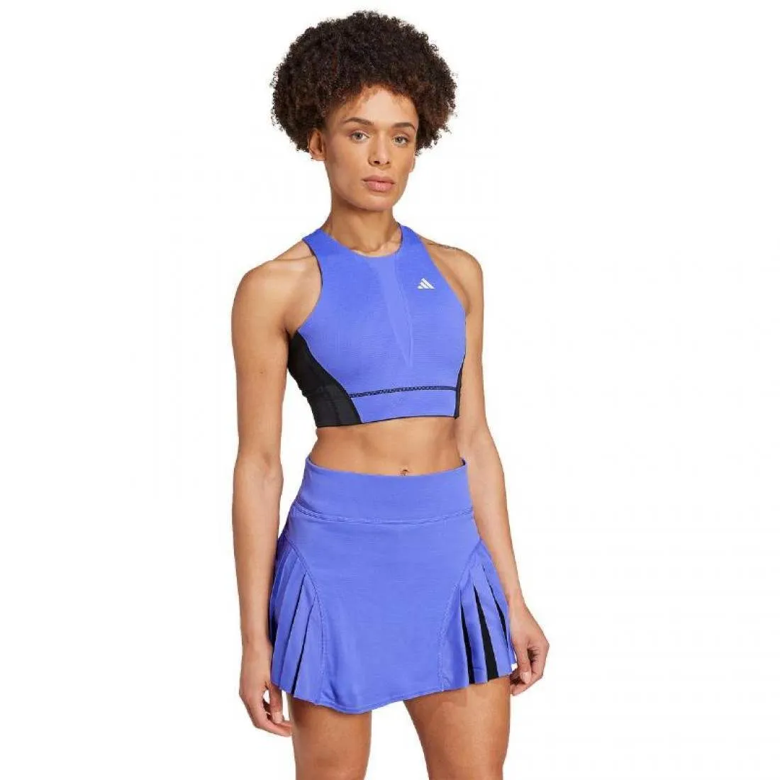 Top Adidas Pro Azul Cobalto Negro Mujer | Adidas