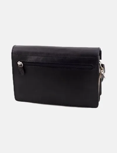 Trujillo Bolso mano solapa negro
