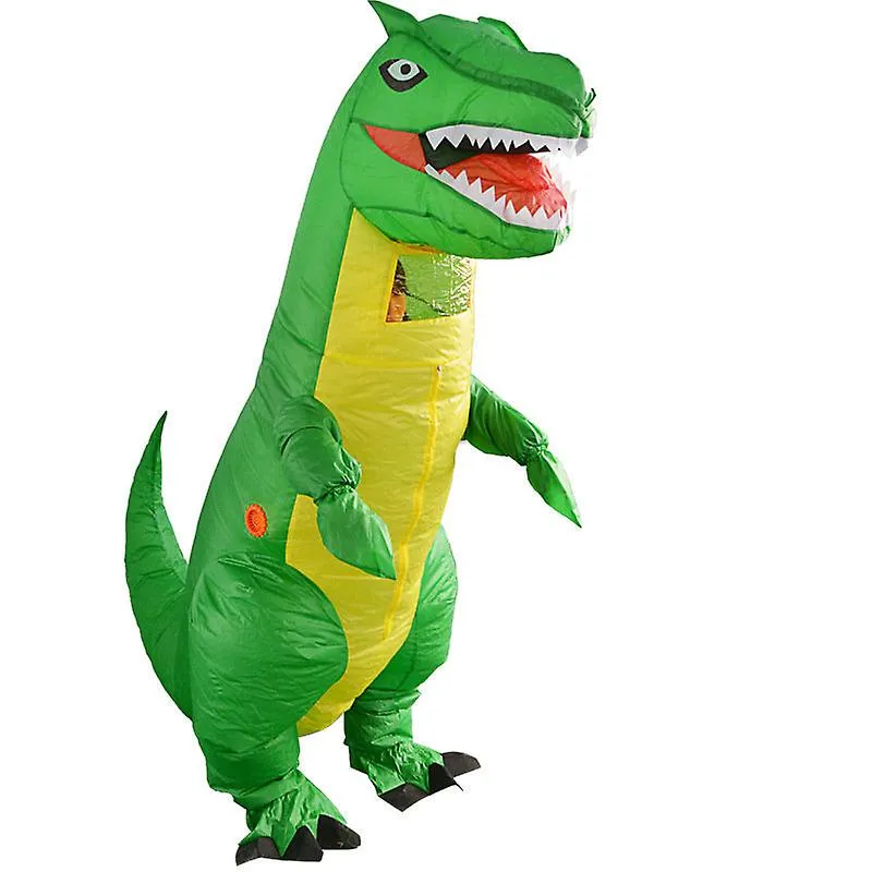 Tyrannosaurus Dinosaurio Ropa Inflable Festival Fiesta Disfraces Divertidos