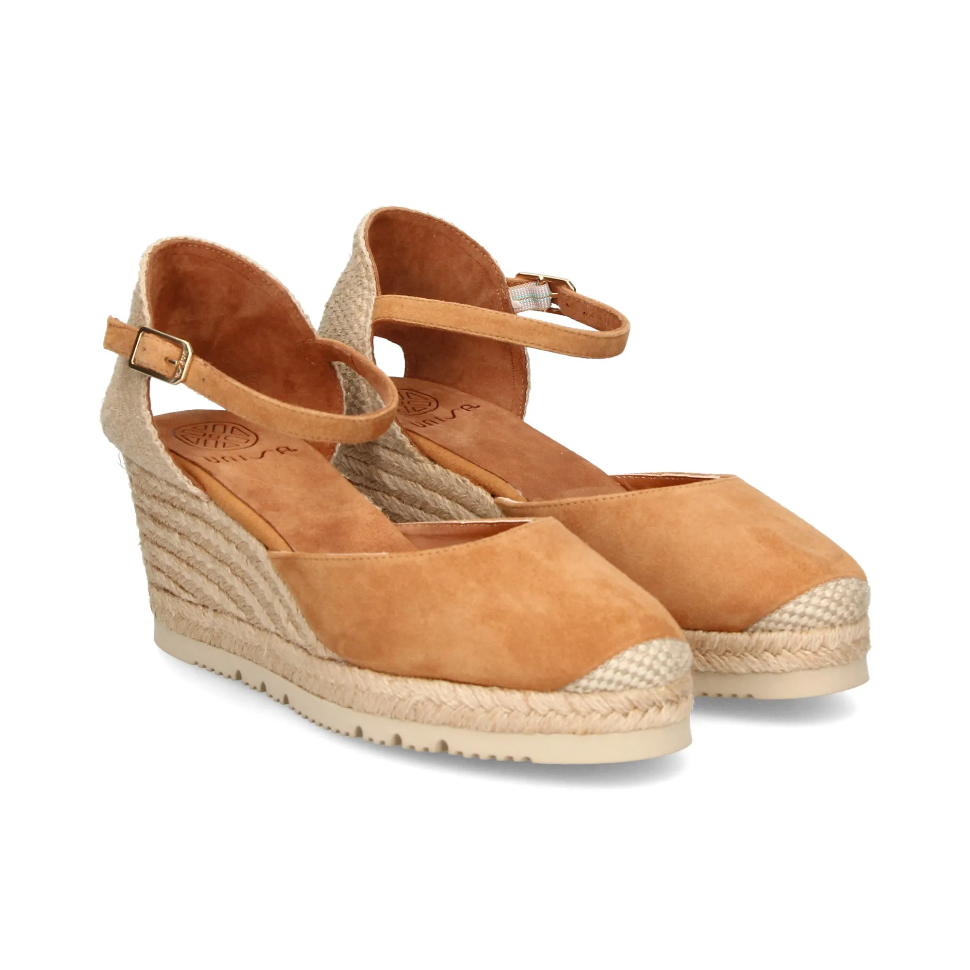 UNISA Zapatos cuña CINNAMON