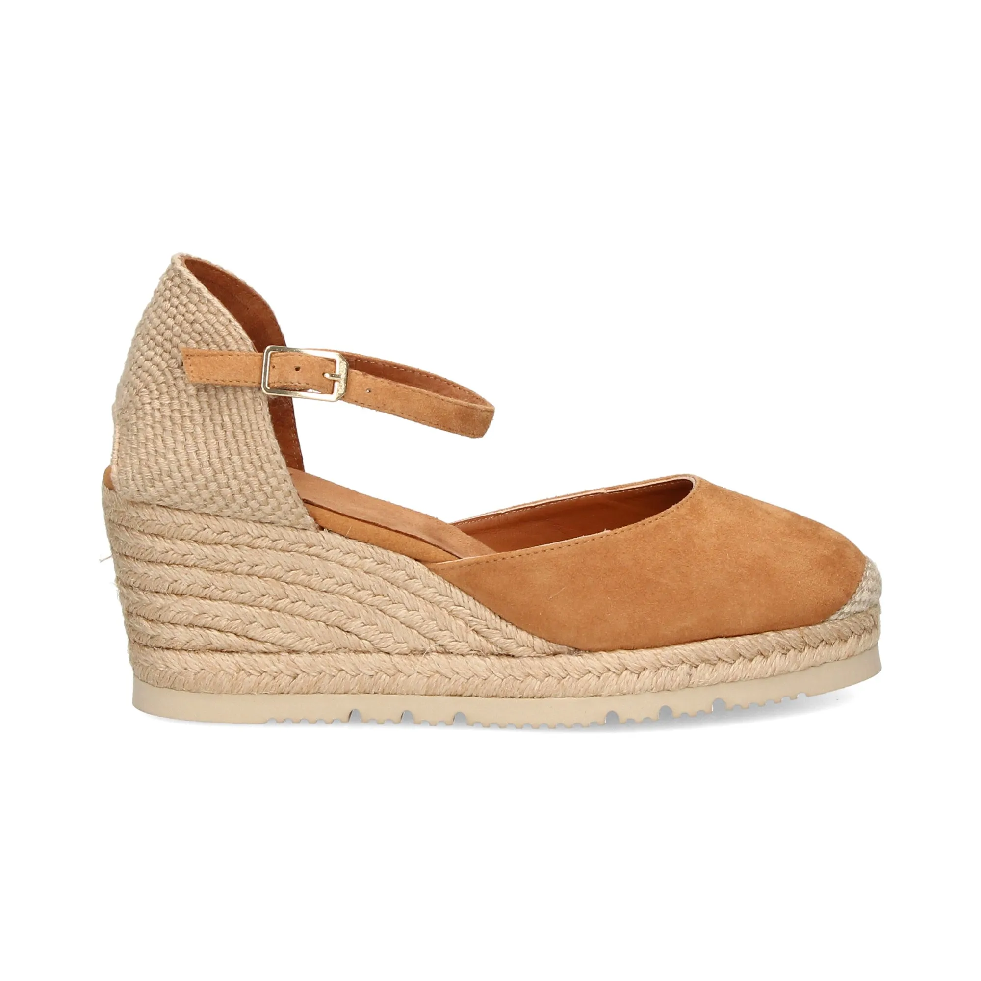 UNISA Zapatos cuña CINNAMON