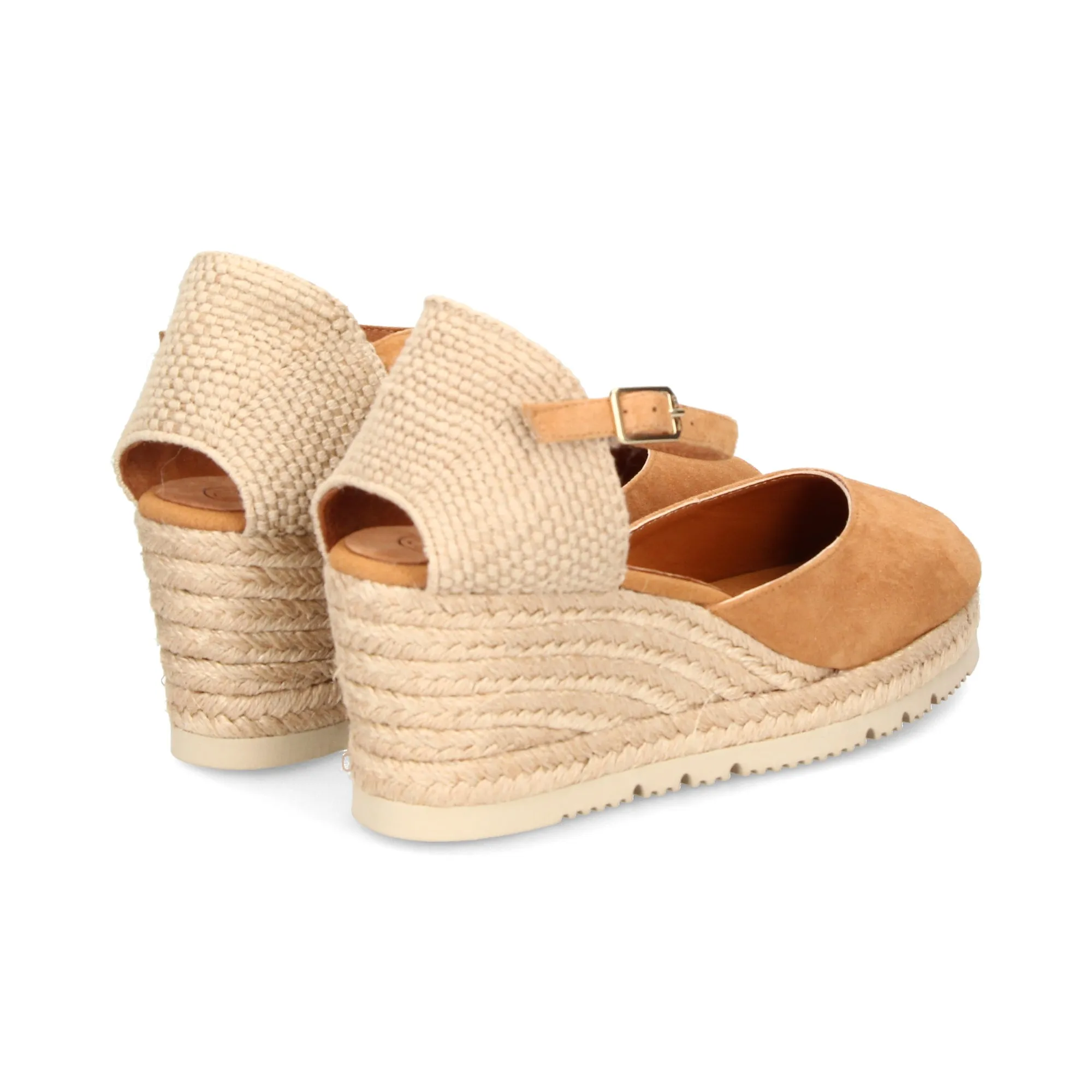 UNISA Zapatos cuña CINNAMON