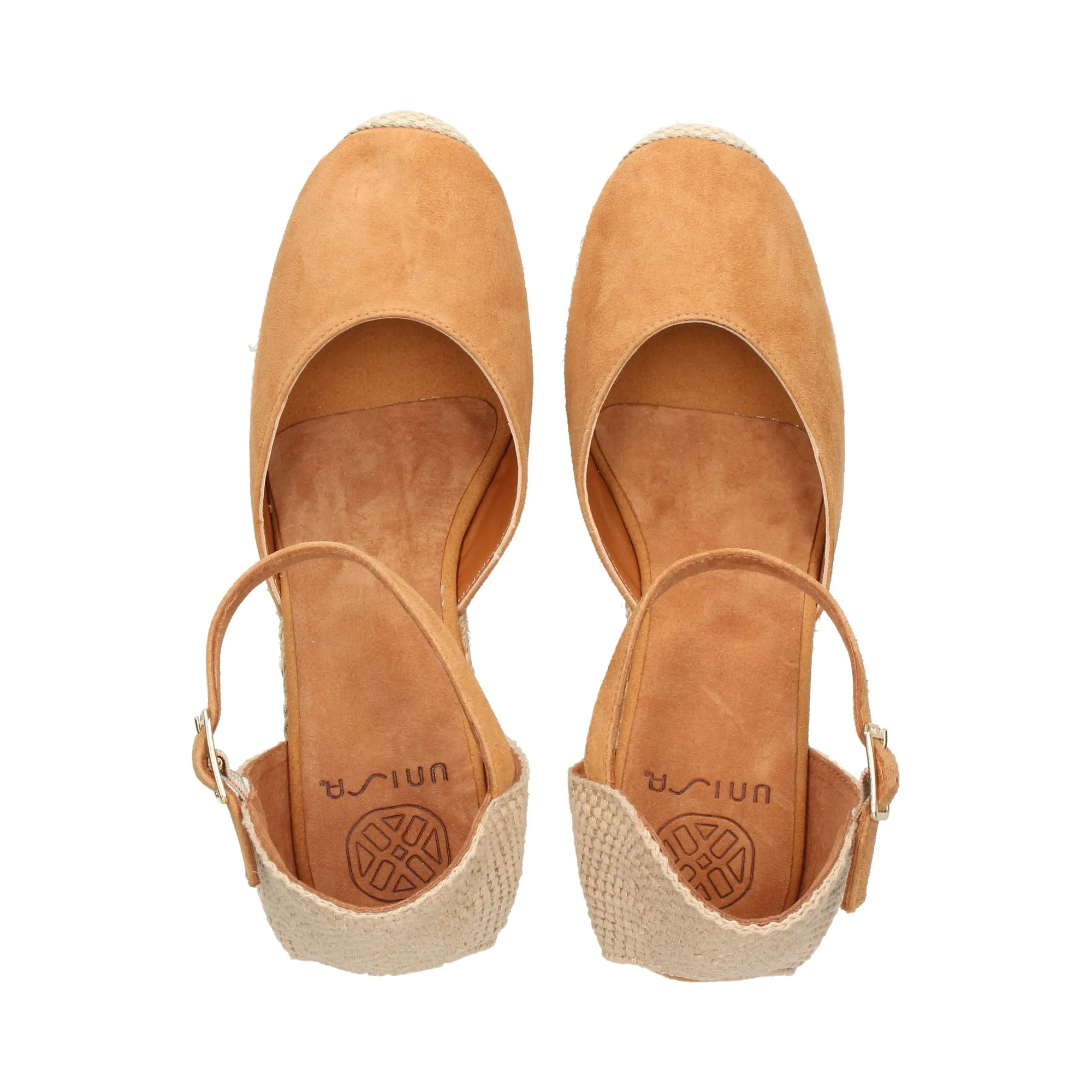 UNISA Zapatos cuña CINNAMON
