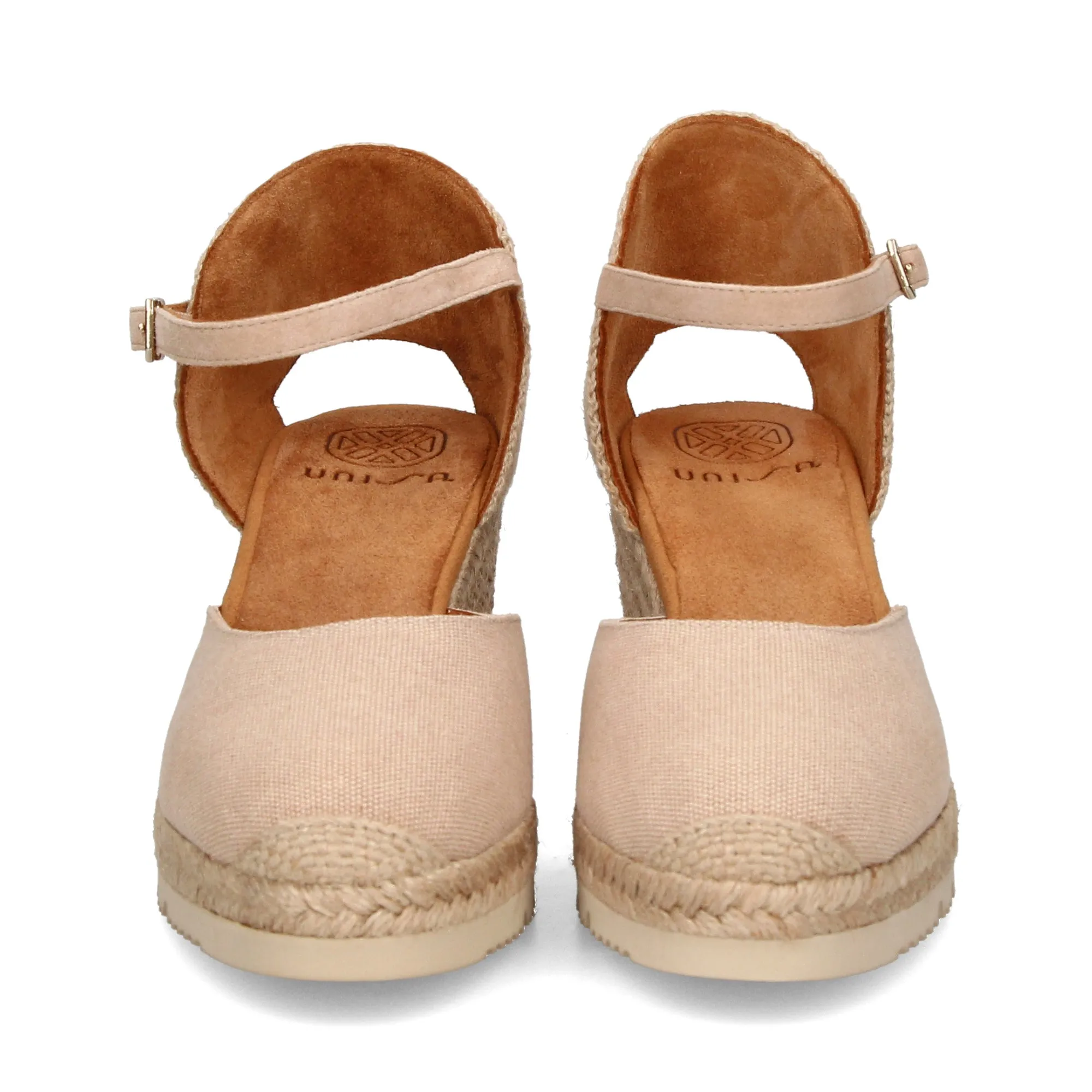 UNISA Zapatos cuña NATURAL