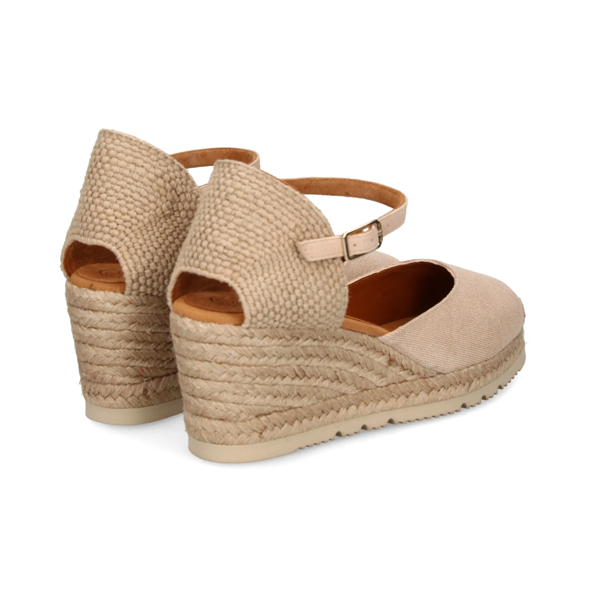 UNISA Zapatos cuña NATURAL