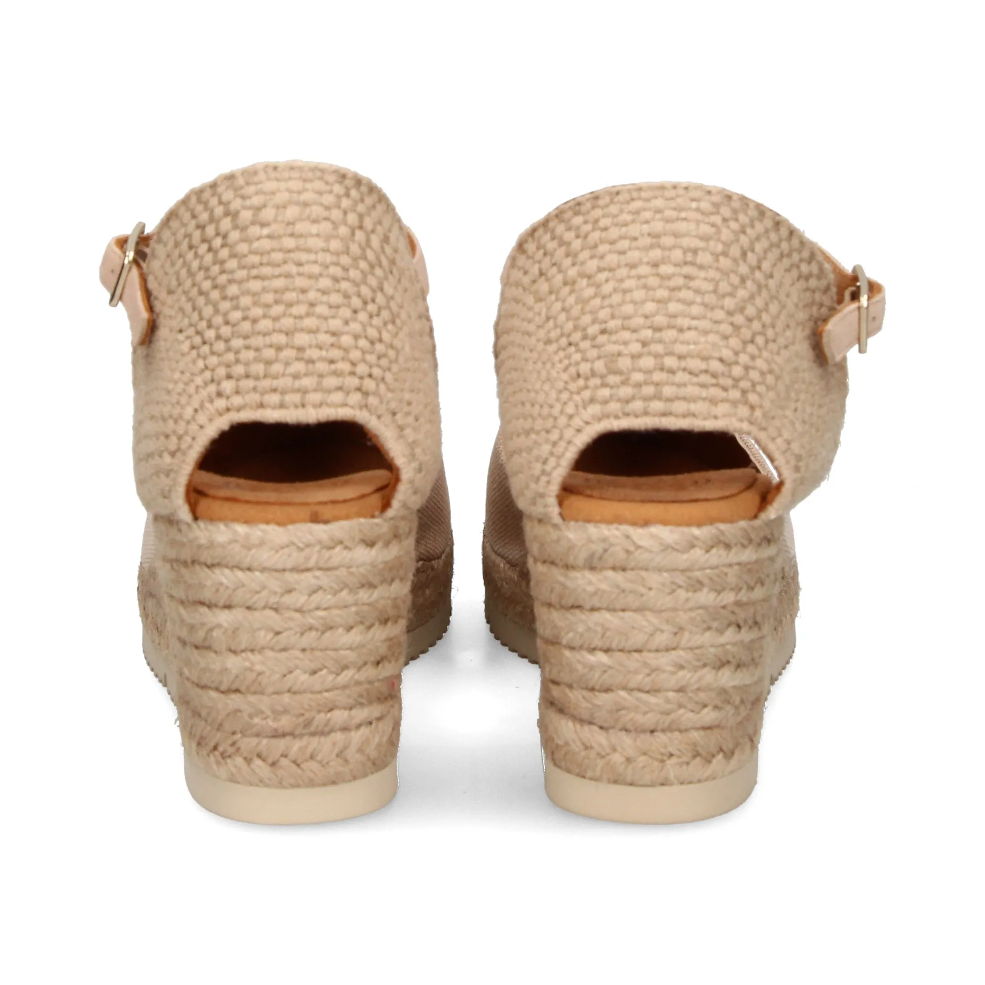 UNISA Zapatos cuña NATURAL