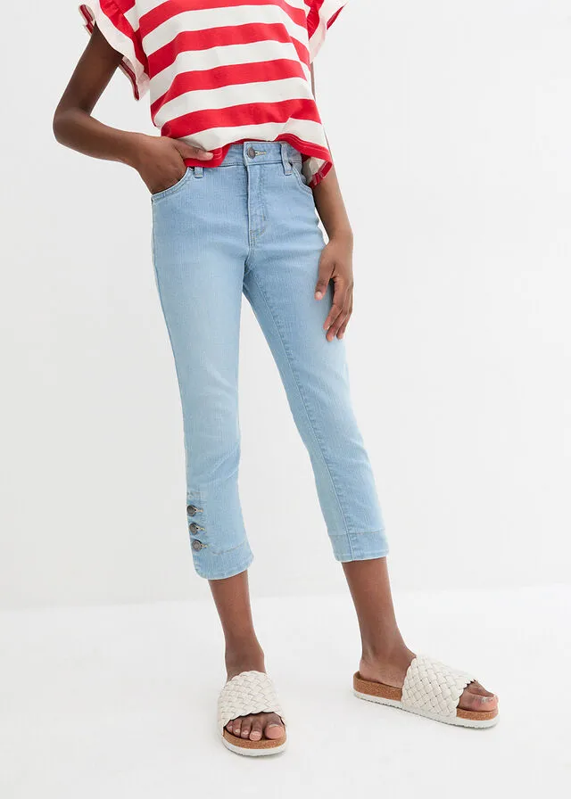 Vaqueros pitillo para niñas Denim hielo