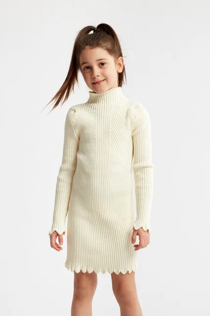 Vestido de niña Salma crema