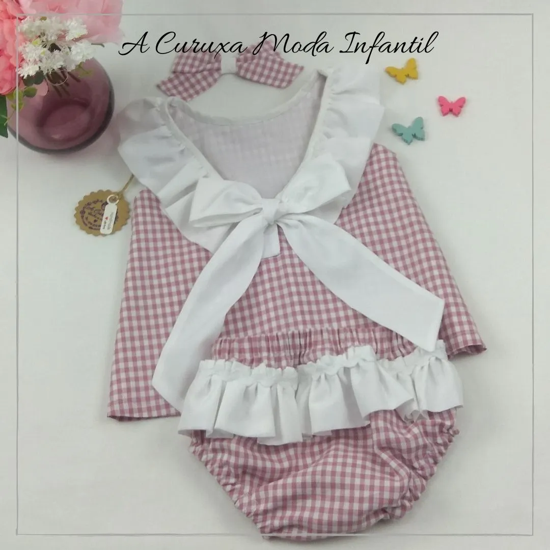 Vestido de niña Vichy