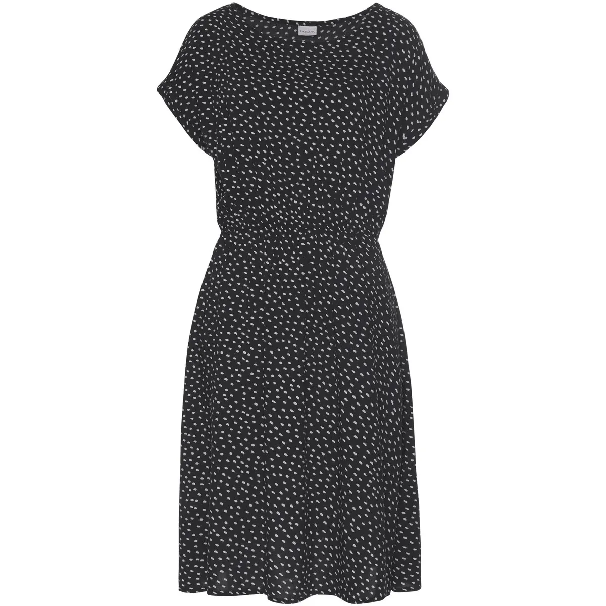Vestido de verano manga corta Black And White