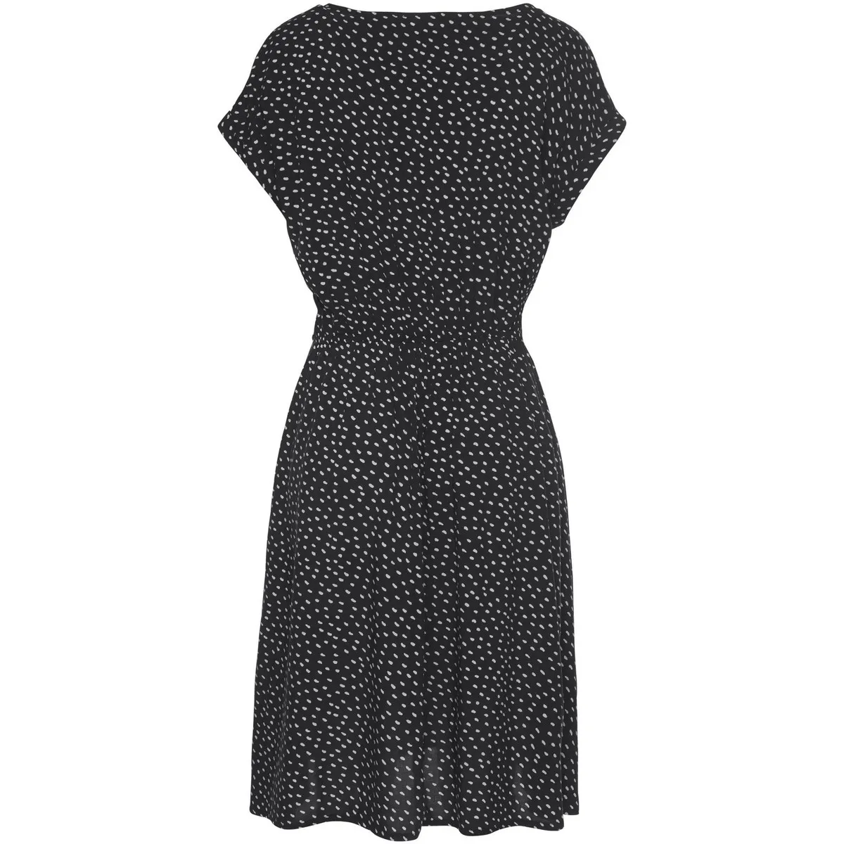 Vestido de verano manga corta Black And White