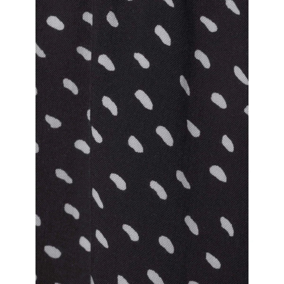 Vestido de verano manga corta Black And White