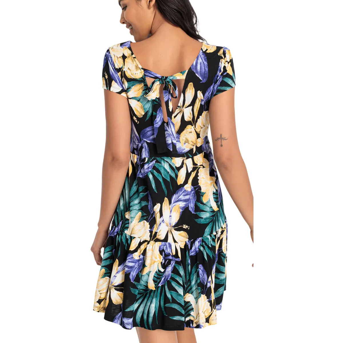 Vestido de verano manga corta Ranunkel