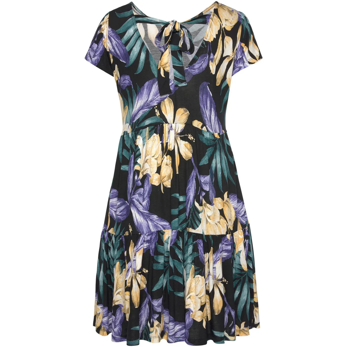 Vestido de verano manga corta Ranunkel