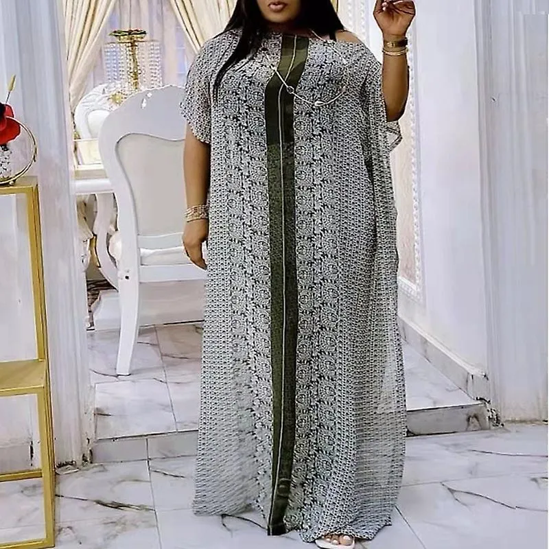Vestidos africanos de dos piezas para mujeres Nueva ropa africana Dashiki Pantalones Set Boubou Robe Outfits Femme Party Plus Si