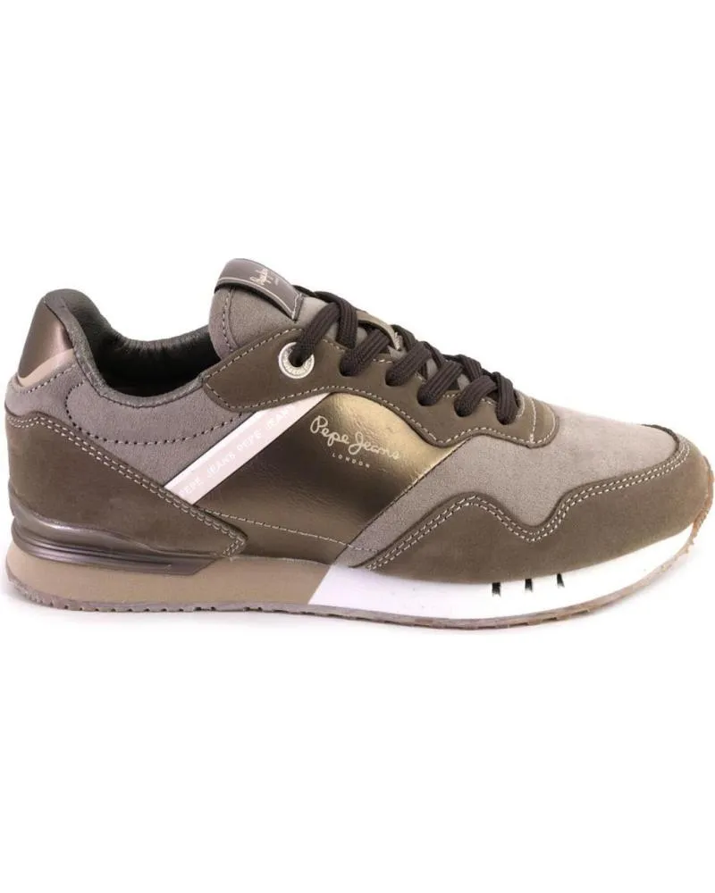 Zapatillas deporte PEPE JEANS  de Mujer PLS40023 ZAPATILLAS CASUAL DE MUJER  BEIGE