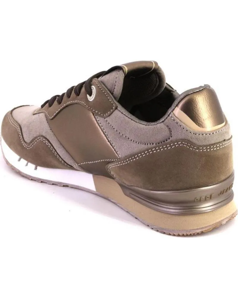 Zapatillas deporte PEPE JEANS  de Mujer PLS40023 ZAPATILLAS CASUAL DE MUJER  BEIGE