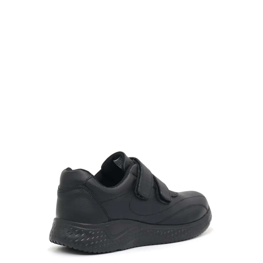 ZAPATILLAS ESCOLARES DE CUERO PARA NIñOS PAR&SS JA23CG806 NEGRO