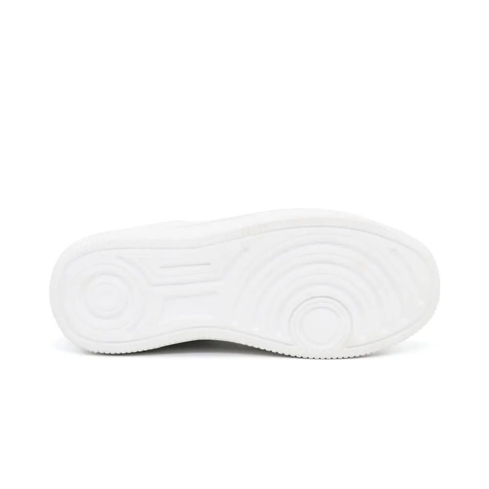 ZAPATILLAS ESCOLARES DE CUERO PARA NIñOS PAR&SS JA24CG836J BLANCO