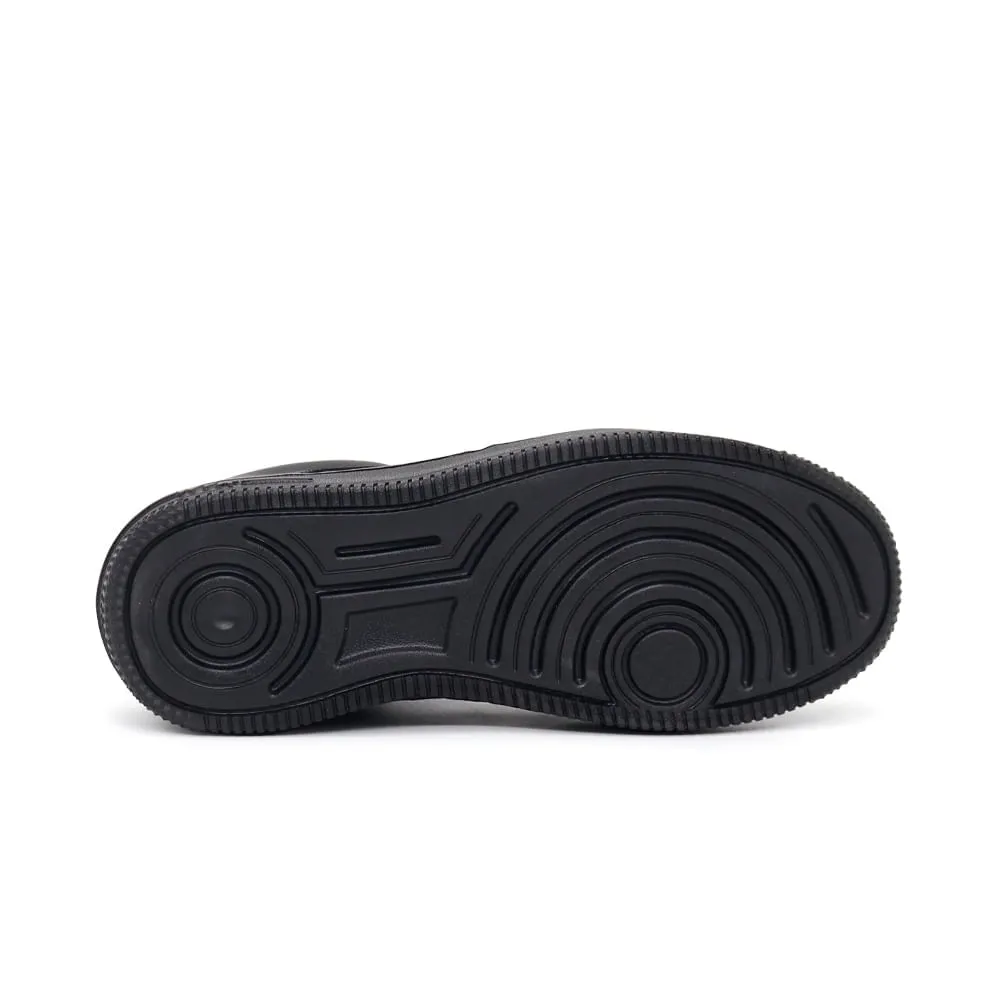 ZAPATILLAS ESCOLARES DE CUERO PARA NIñOS PAR&SS JA24CG836J NEGRO